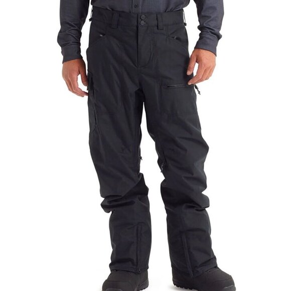 BURTON DRYRIDE Men’s Snowboarding Cargo Pants Black size M - Picture 1 of 16